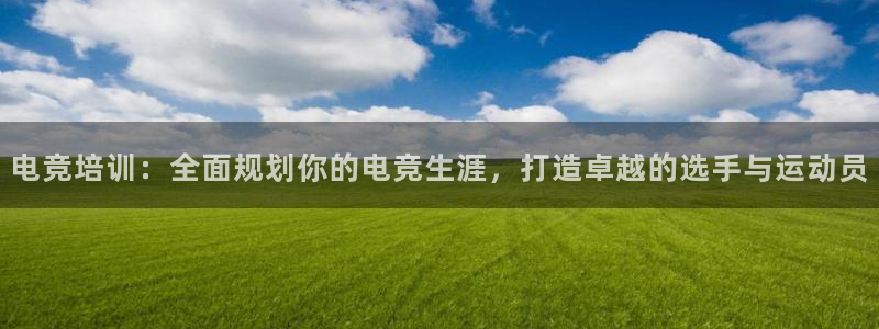 轻轻说打一竞技：电竞培训：全面规划你的电竞生涯，打造卓越的选手与运动员